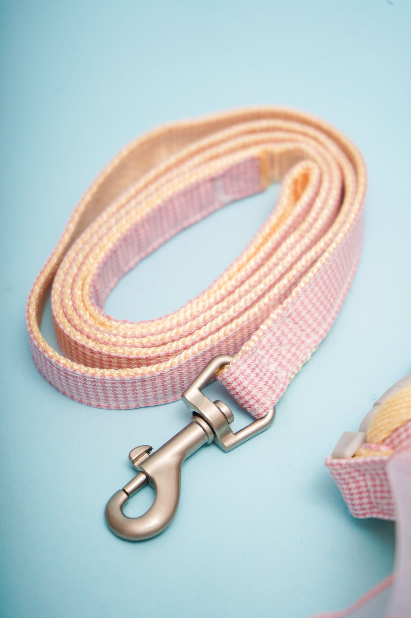 Pink Snow White Harness Dress For Dog (leash included)