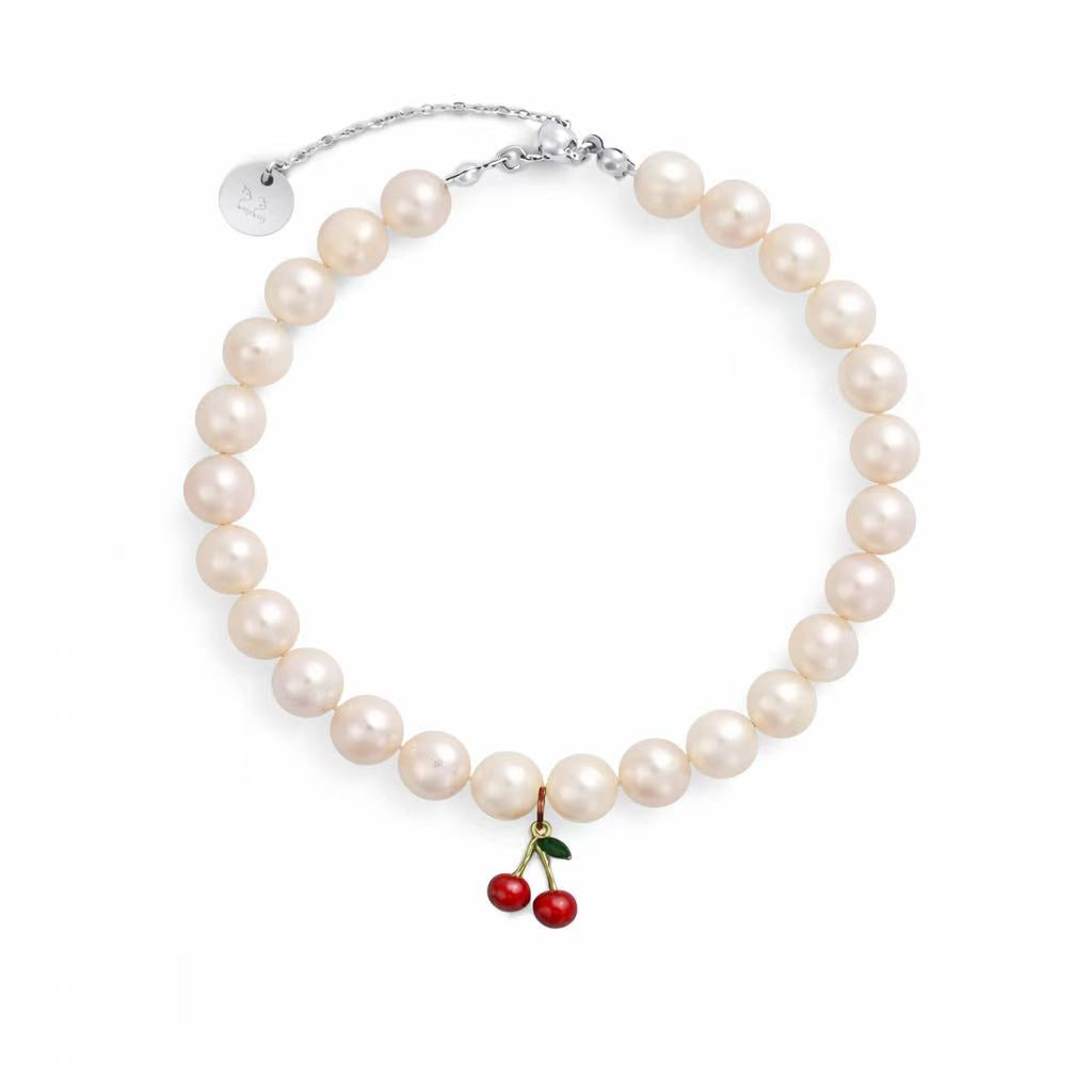 Purry Purry Breakaway Genuine Freshwater Pearl Adjustable Cat Necklace – Customizable
