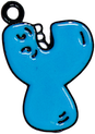 Cartoon Letter Charm Collection