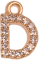 Diamond Letter Charm Collection