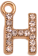 Diamond Letter Charm Collection