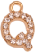 Diamond Letter Charm Collection
