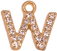 Diamond Letter Charm Collection