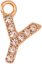 Diamond Letter Charm Collection