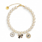 Purry Purry Breakaway Faux Pearl Adjustable Cat Necklace – Customizable Charms