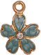 Metal Flower Charm Collection