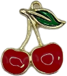 Metal Fruit Charm Collection