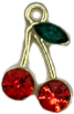 Metal Fruit Charm Collection