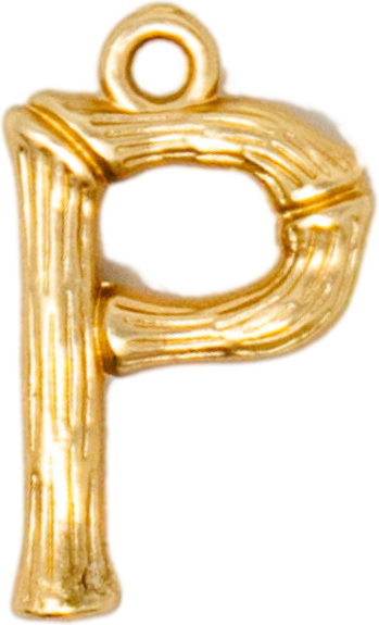 Metal Letter Charm Collection