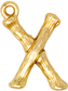 Metal Letter Charm Collection