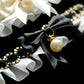 Pearl Bowtie Scarf For Dog/Cat