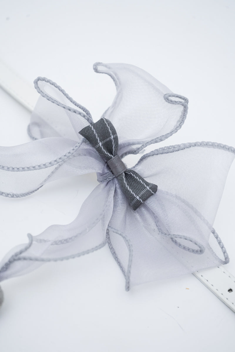 Sheer Bowtie Collar For Dog