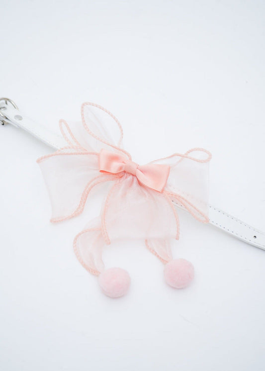 Sheer Bowtie Collar For Cat