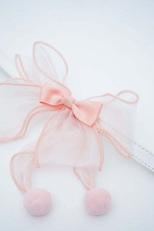 Sheer Bowtie Collar For Cat