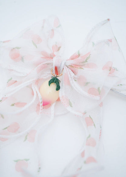 Peach Dream Bowtie Collar For Cat