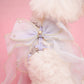 Pearl  Bowtie Harness For Dog (leash included)