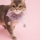 Sheer Bowtie Collar For Cat