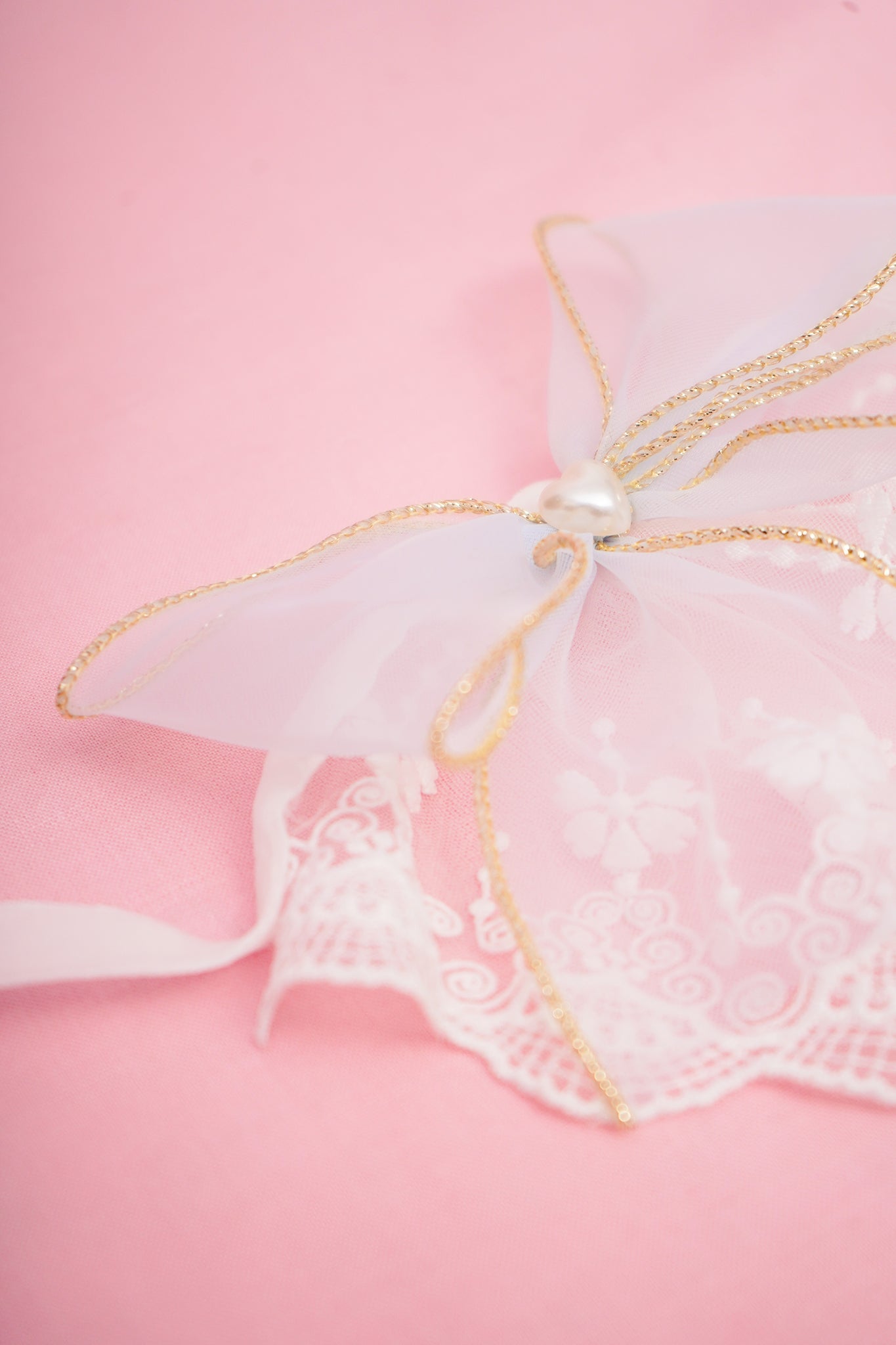Butterfly Bow Scarf For Cat