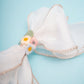White Butterfly Bowtie Collar For Dog